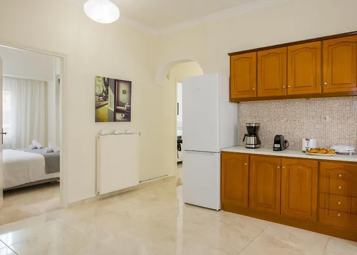 Center Manolia Dream 3 Bedroom 100m Away From The ハニア